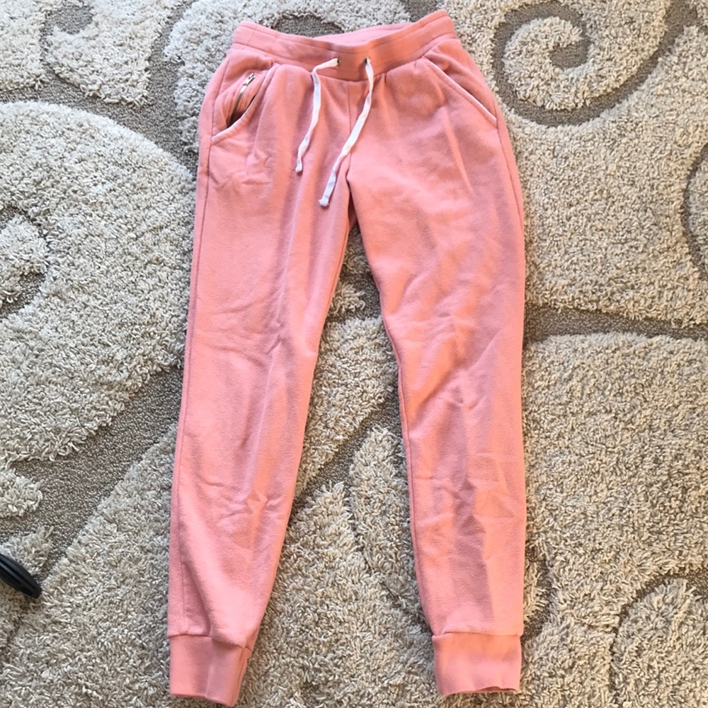 Coral Fabletics joggers